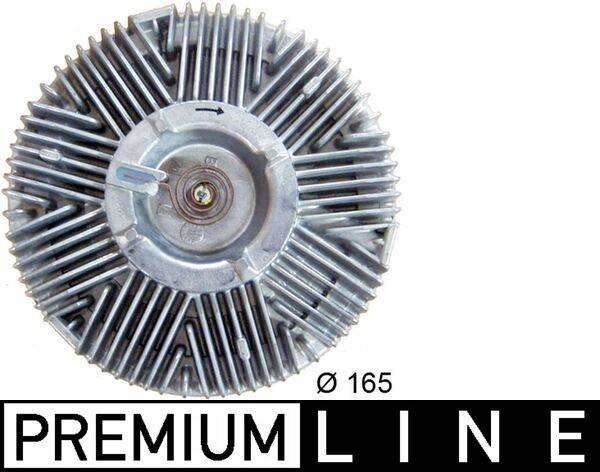 Mahle CFC127000P Kupplung, Kühlerlüfter