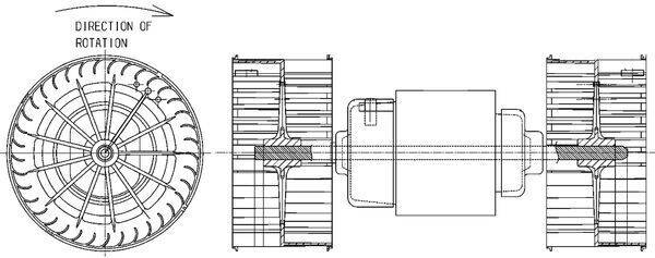 Mahle AB152000P Innenraumgebläse