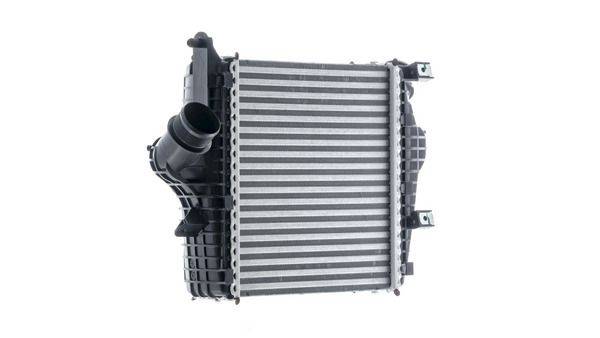 Ladeluftkühler Kühlrippen gelötet Aluminium 258 mm - 292 mm MAHLE für AUDI Q7