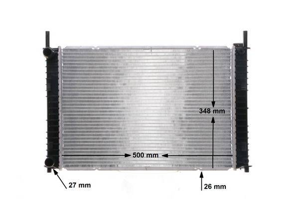Mahle CR1356000S Kühler, Motorkühlung