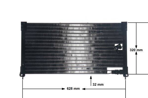Mahle AC178000S Kondensator, Klimaanlage