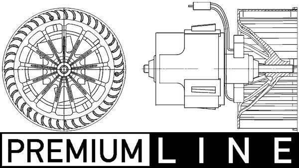 Mahle AB30000P Innenraumgebläse