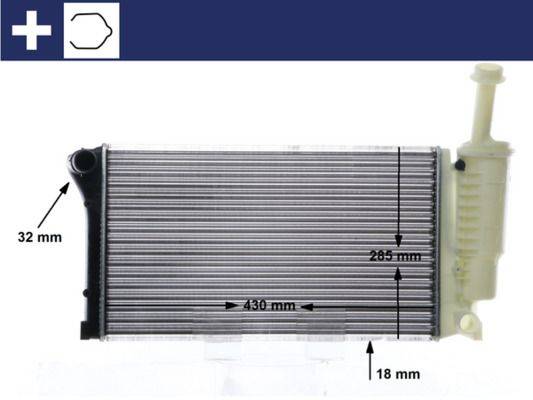 Mahle CR10000S Kühler, Motorkühlung