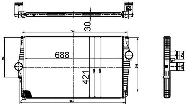 Mahle CI520000S Ladeluftkühler