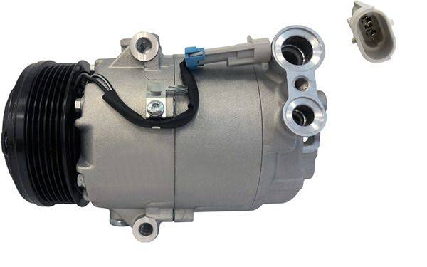 Klimakompressor 12 V Ø 105 mm MAHLE passend für u.a. OPEL ASTRA