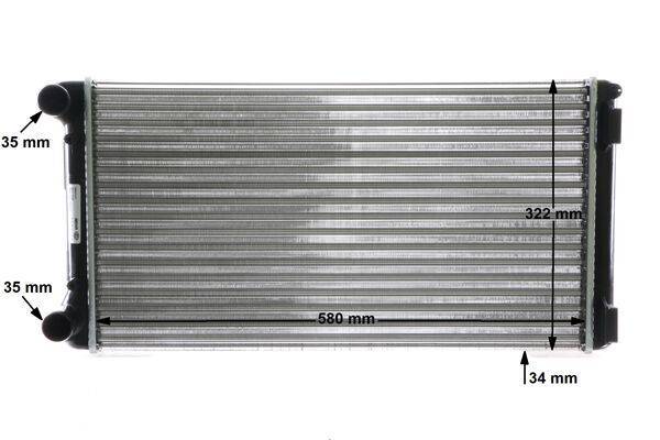 Mahle CR1444000S Kühler, Motorkühlung
