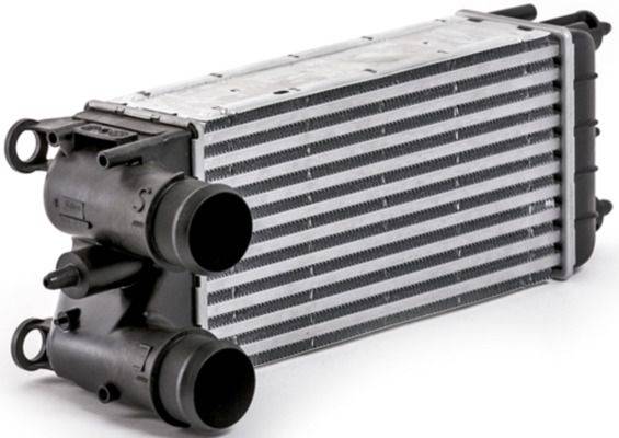 Ladeluftkühler Kühlrippen gelötet Alu 300 mm - 153 mm MAHLE für u.a. PEUGEOT 508
