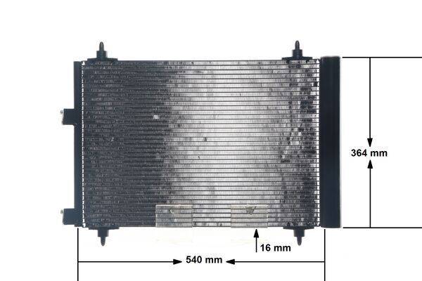 Mahle AC315000S Kondensator, Klimaanlage