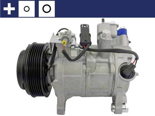 Klimakompressor 12 V Ø 110 mm MAHLE passend für u.a. BMW 1er