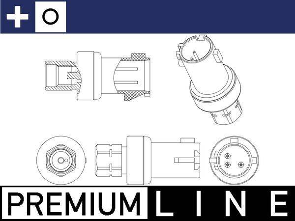Mahle ASE6000P Druckschalter, Klimaanlage