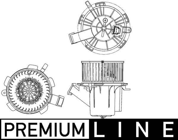 Mahle AB132000P Innenraumgebläse