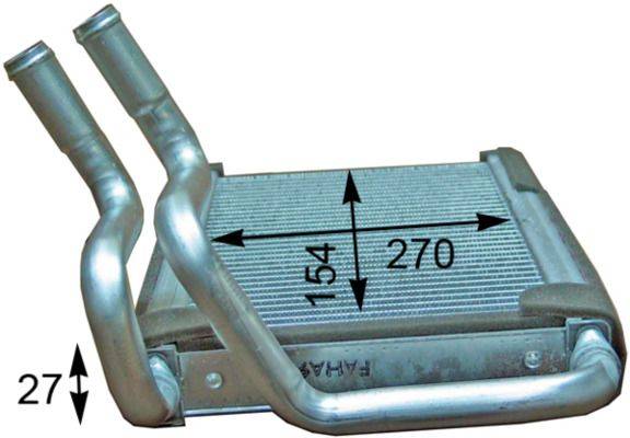 Mahle AH205000P Wärmetauscher, Innenraumheizung