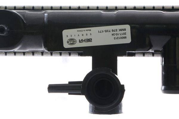 Kühler Motor Kühlrippen gelötet 380 mm - 348 mm MAHLE für NISSAN MICRA