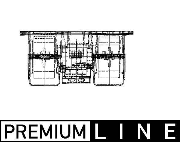 Mahle AB78000P Innenraumgebläse