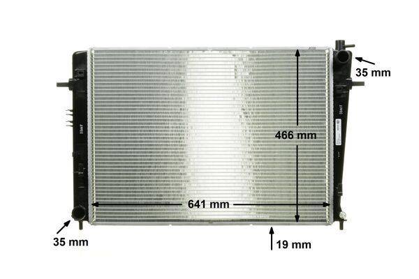 Mahle CR909000P Kühler, Motorkühlung