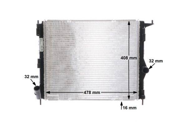 Mahle CR1765000S Kühler, Motorkühlung