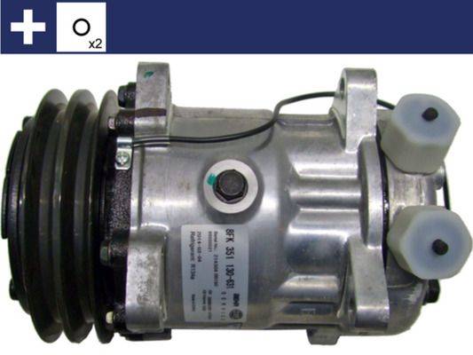 Klimakompressor 12 V Ø 132 mm MAHLE für u.a. NEW HOLLAND TD 5