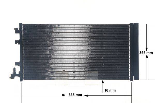Mahle AC630000S Kondensator, Klimaanlage
