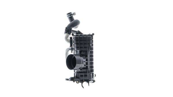 Ladeluftkühler Rippen gelötet Alu 153 mm - 176 mm MAHLE für u.a. MB GLE