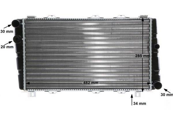 Mahle CR453000S Kühler, Motorkühlung