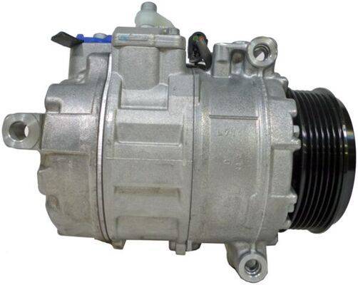 Klimakompressor 12 V Ø 100 mm MAHLE für u.a. MERCEDES-BENZ S-KLASSE