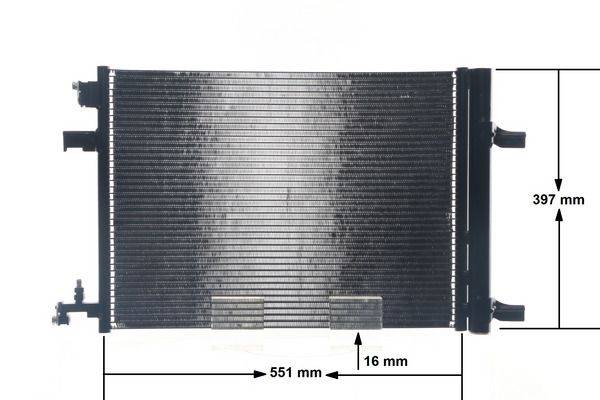 Mahle AC636000S Kondensator, Klimaanlage