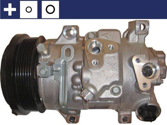 Klimakompressor 12 V Ø 119 mm MAHLE passend für u.a. NISSAN NV400