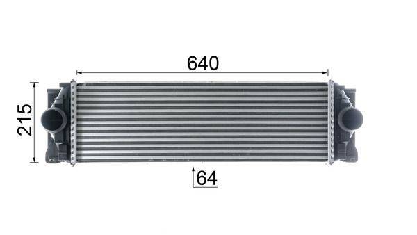 Mahle CI368000P Ladeluftkühler