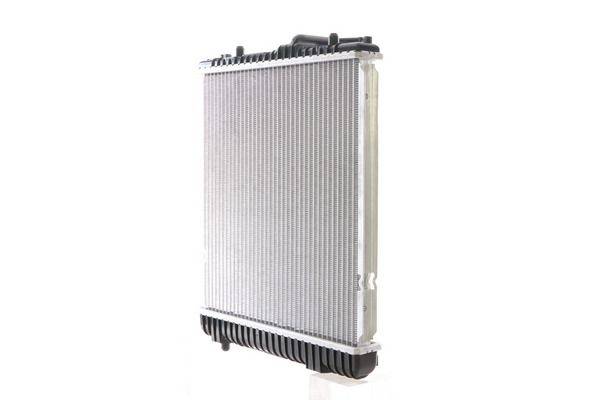 Kühler Motor Kühlrippen gelötet 375 mm - 358 mm Kunststoff MAHLE für OPEL AGILA
