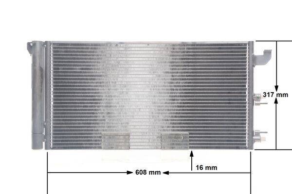 Mahle AC710000S Kondensator, Klimaanlage