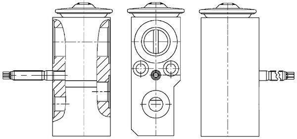 Expansionsventil Klimaanlage Ø 17,68 mm Ø 17,68 mm MAHLE für u.a. MB VITO