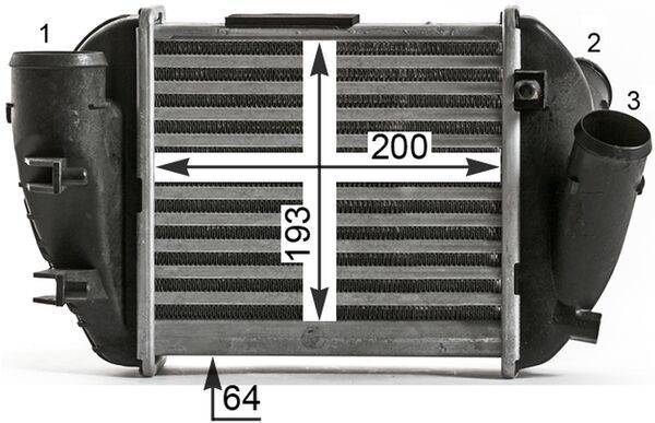 Mahle CI430000P Ladeluftkühler