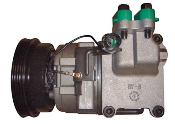 Klimakompressor 12 V Ø 125 mm MAHLE passend für u.a. HYUNDAI ACCENT