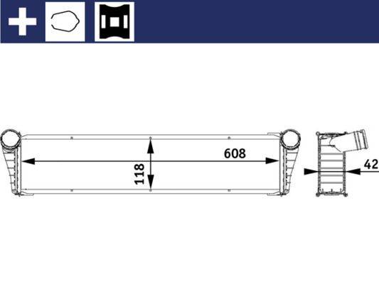 Mahle CR778000S Kühler, Motorkühlung
