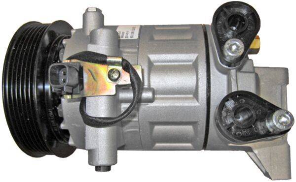 Klimakompressor 12 V Ø 129 mm MAHLE passend für u.a. FORD TRANSIT