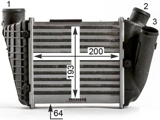 Mahle CI429000P Ladeluftkühler