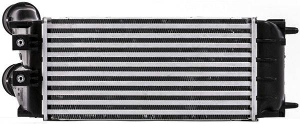 Ladeluftkühler Rippen gelötet Alu 300mm - 150mm MAHLE für u.a. CITROËN BERLINGO