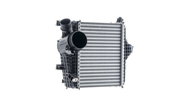 Ladeluftkühler Kühlrippen gelötet Alu 258 mm - 292 mm MAHLE für u.a. AUDI Q7