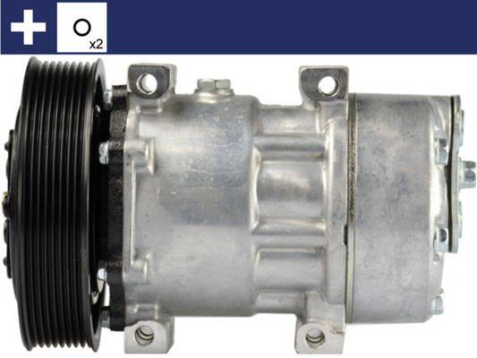 Klimakompressor 24 V Ø 149 mm MAHLE passend für u.a. RENAULT TRUCKS