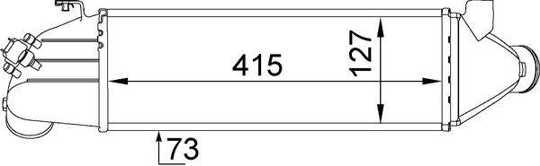 Mahle CI203000S Ladeluftkühler