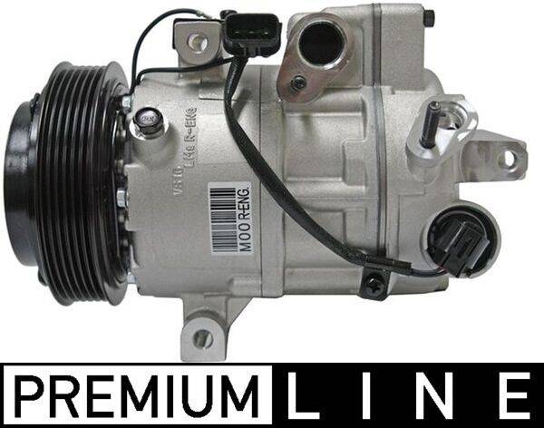 Klimakompressor 12 V Ø 120 mm MAHLE passend für u.a. HYUNDAI ix35