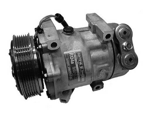Klimakompressor 12 V Ø 119 mm MAHLE passend für u.a. PEUGEOT 406