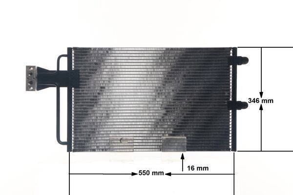 Mahle AC151000S Kondensator, Klimaanlage