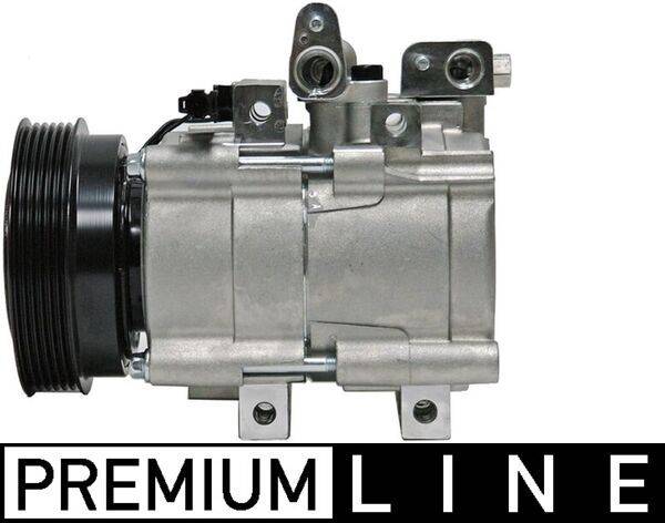Klimakompressor 12 V Ø 120 mm MAHLE passend für HYUNDAI TRAJET