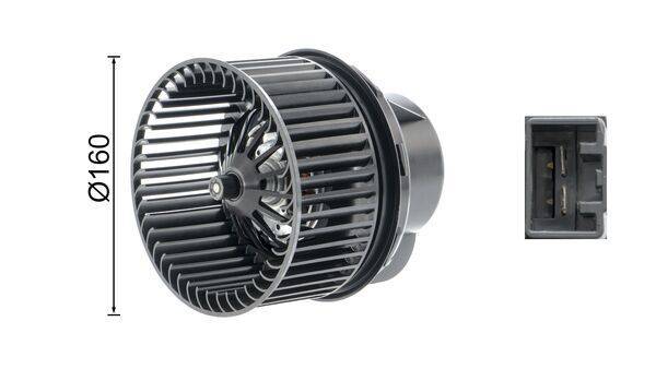 Mahle AB244000P Innenraumgebläse