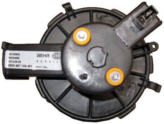 Innenraumgebläse 12 V 120 W Ø 136 mm 2-polig MAHLE für u.a. FIAT PANDA