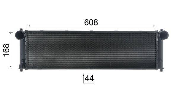 Mahle CR1394000P Kühler, Motorkühlung