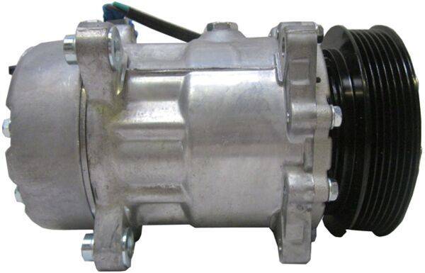 Klimakompressor Kühlmittel-Verdichtung 12 V Ø 128 mm MAHLE für u.a. VW LT