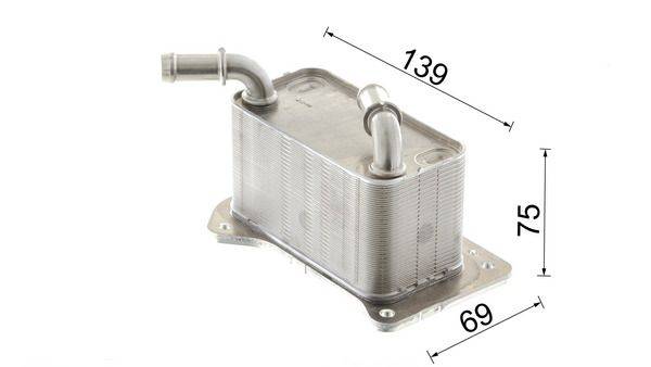 Mahle CLC323000P Ölkühler, Motoröl