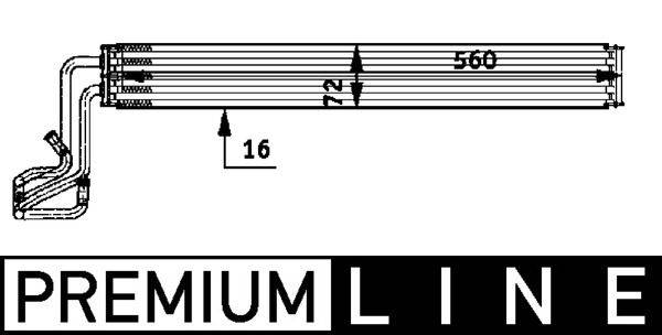 Mahle CLC51000P Ölkühler, Lenkung